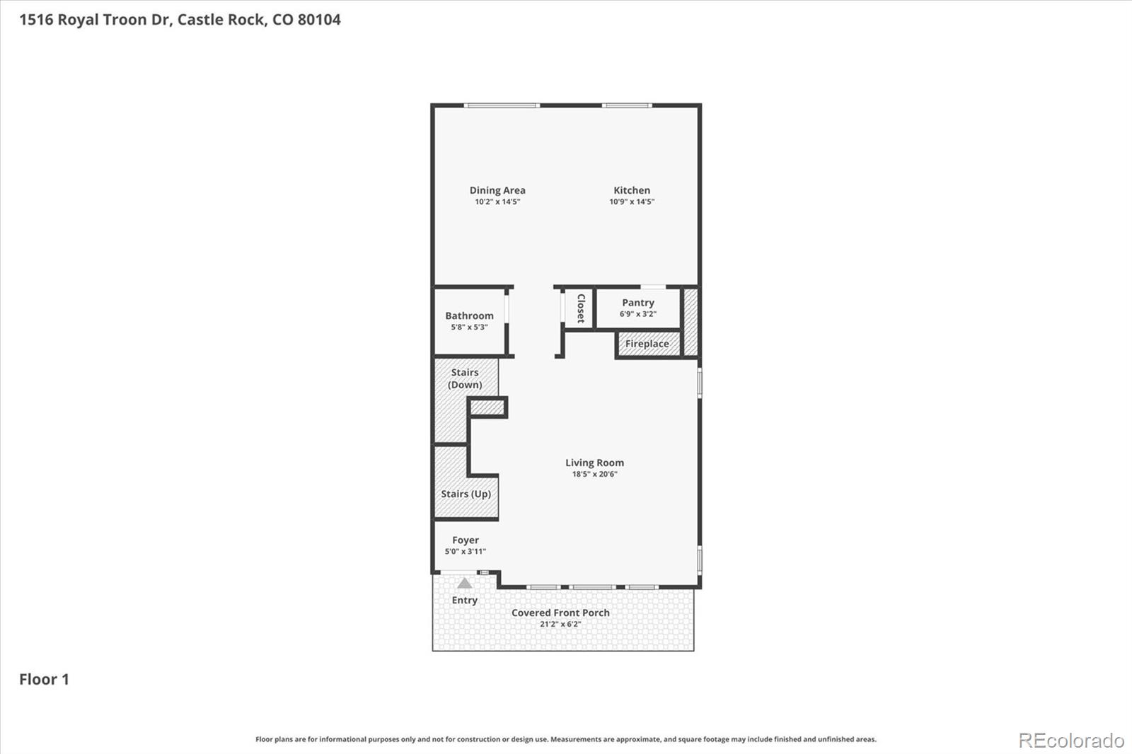 1516 Royal Troon Drive Castle Rock CO 80104