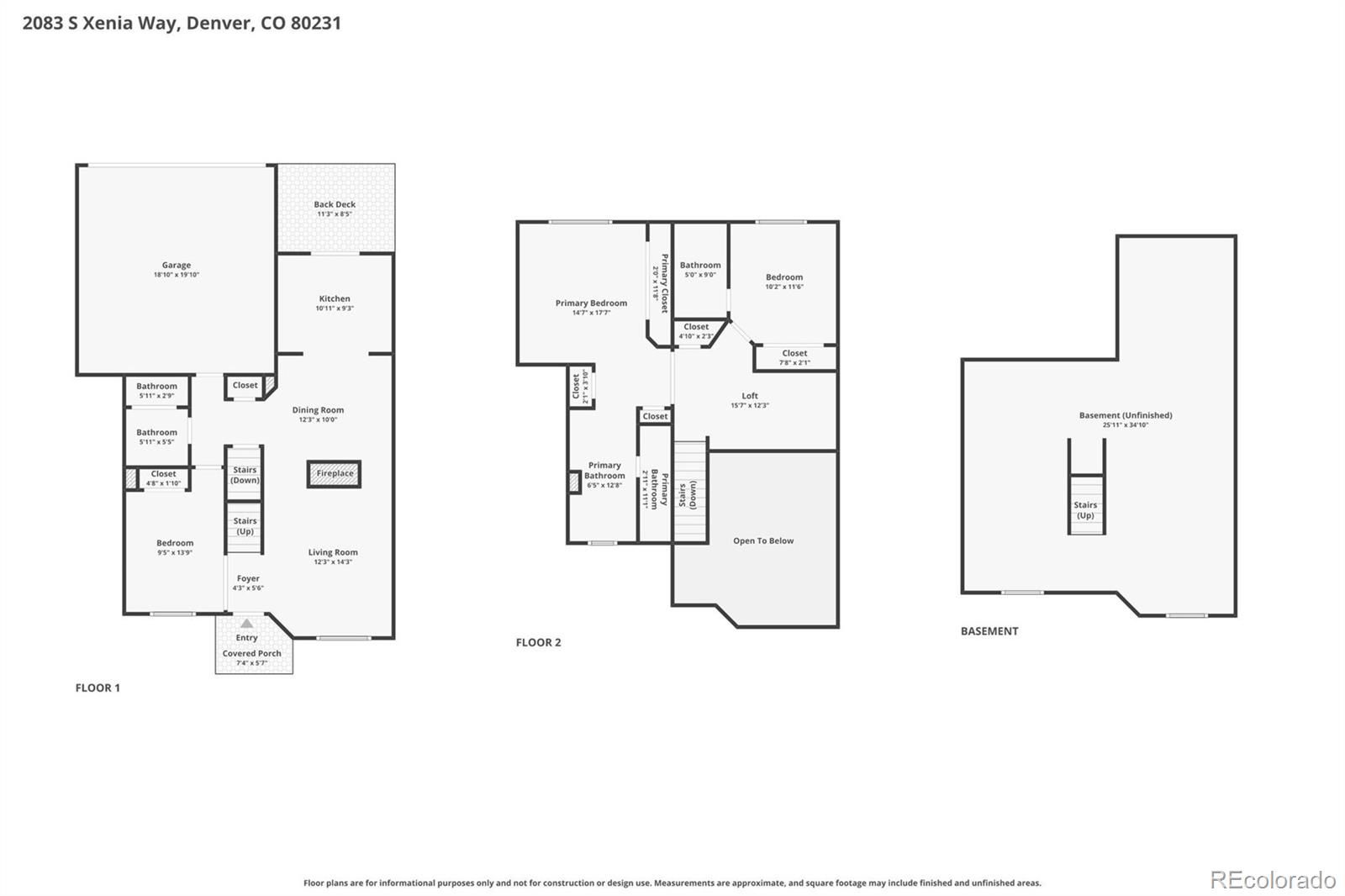 2083 S Xenia Way Denver CO 80231