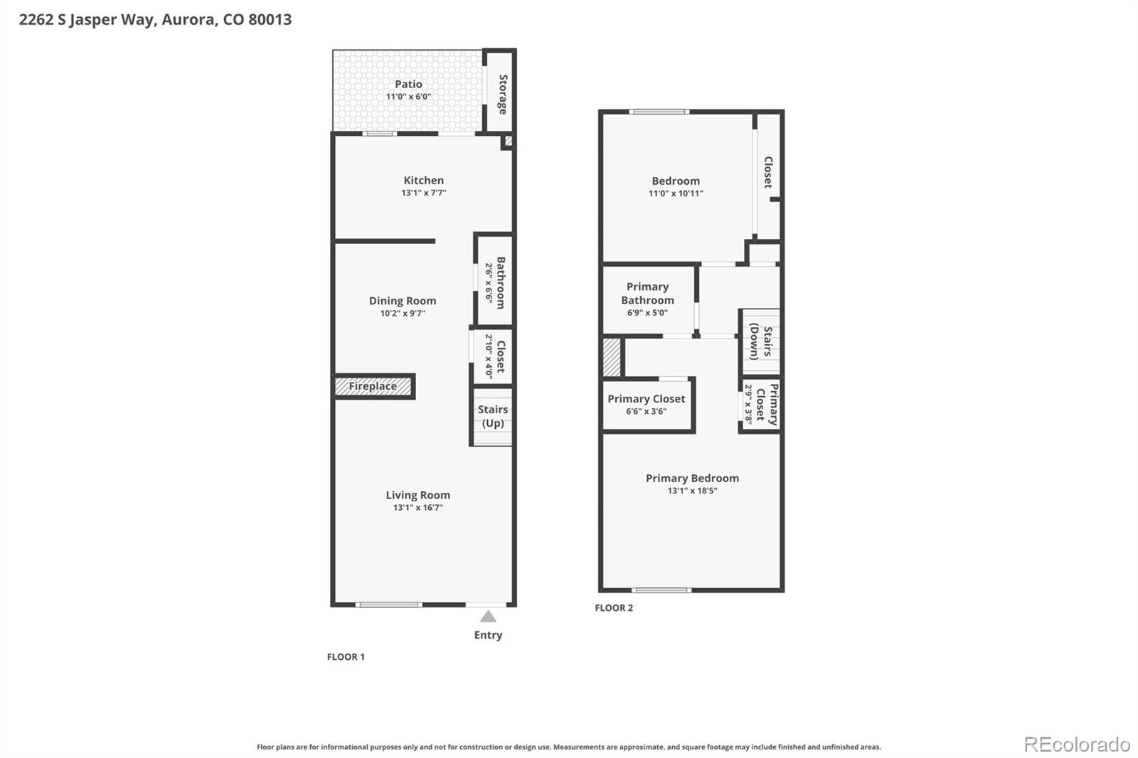 2262 S Jasper Way Aurora CO 80013