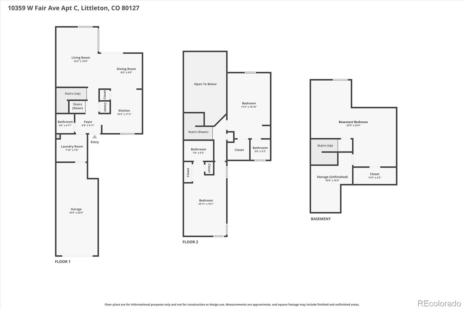 10359 W Fair Avenue Littleton CO 80127