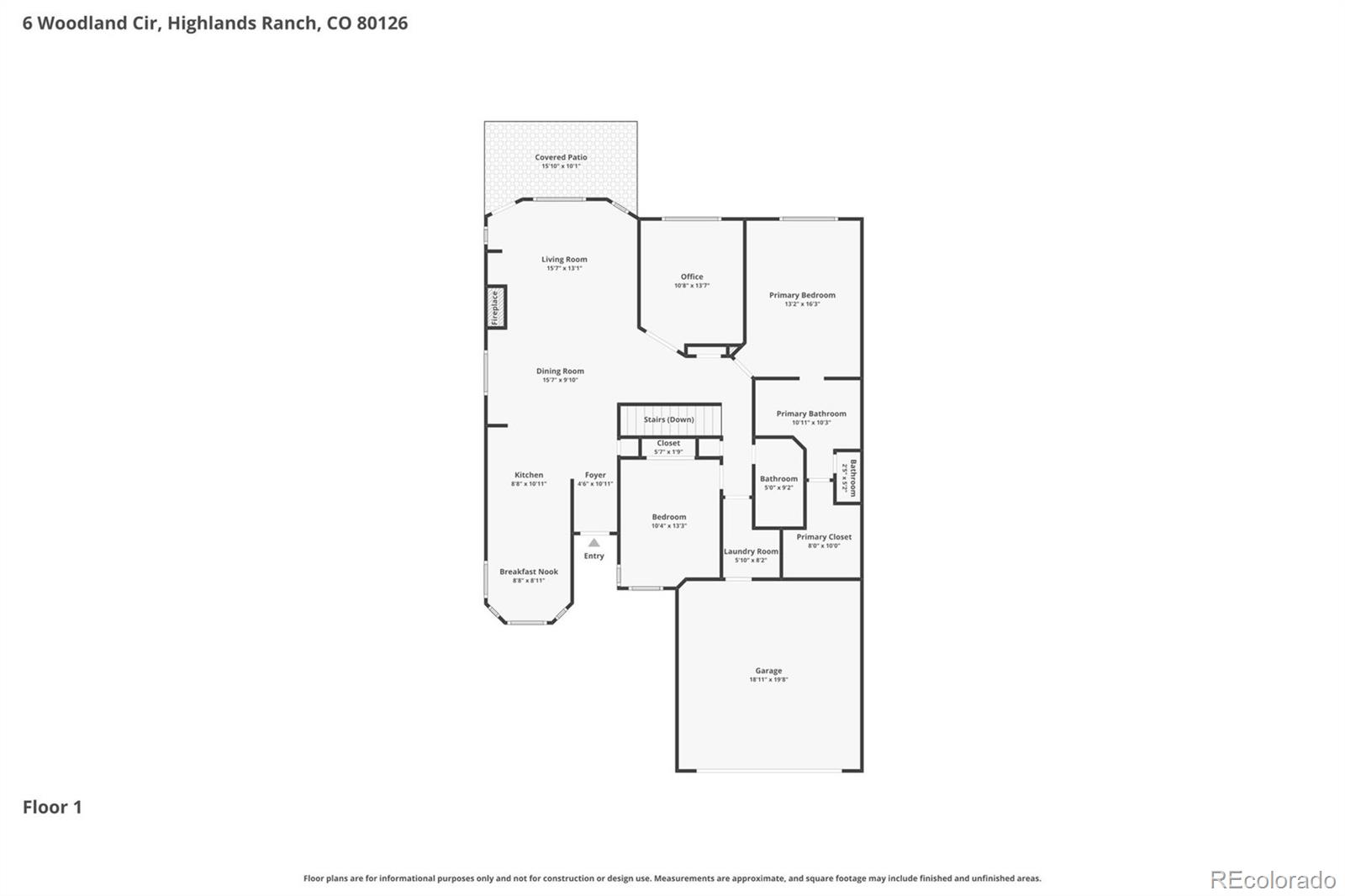 6 Woodland Circle Highlands Ranch CO 80126