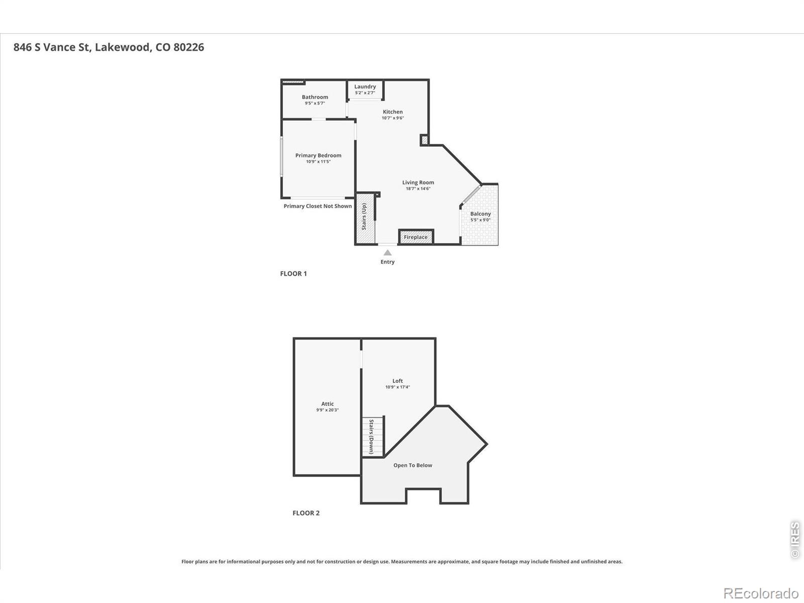 846 S Vance Street Lakewood CO 80226