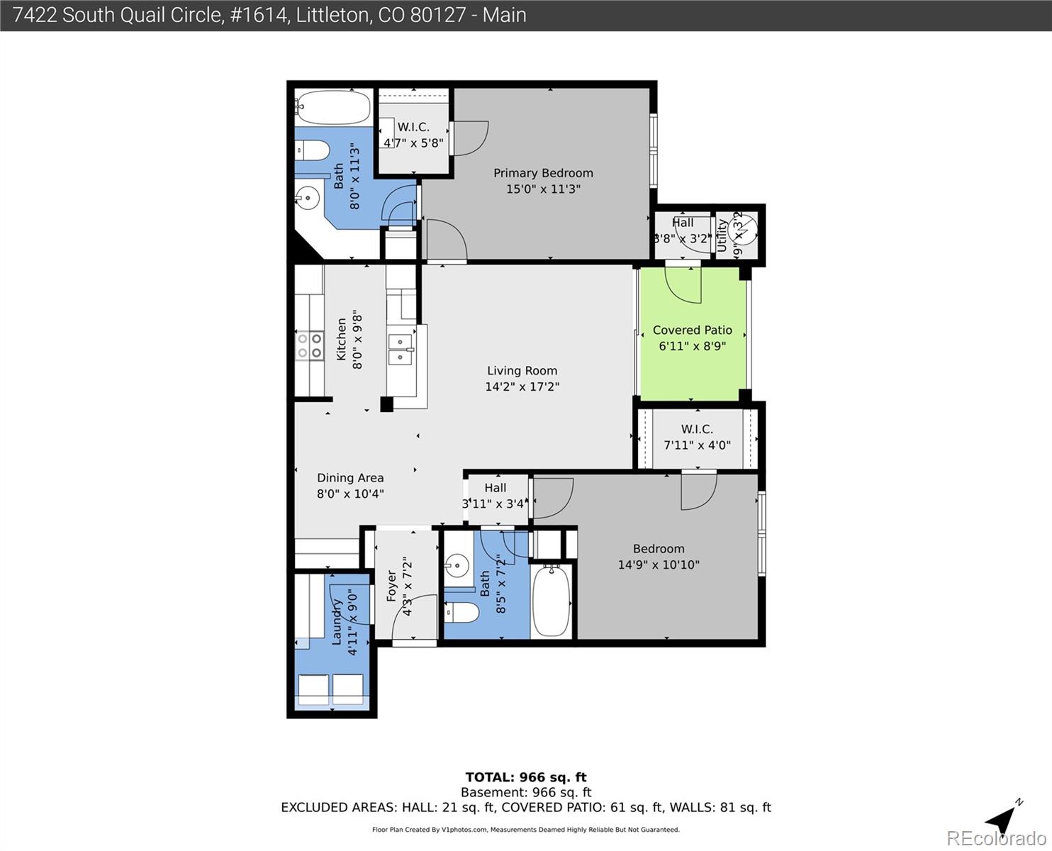 7422 S Quail Circle Littleton CO 80127