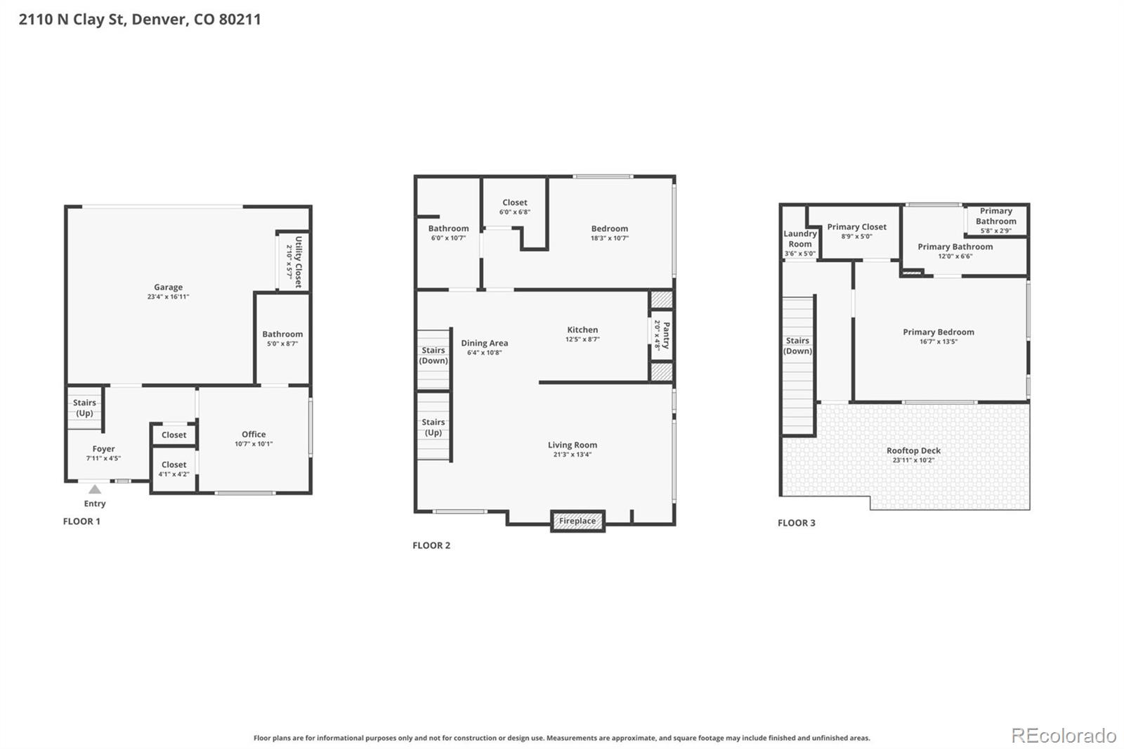 2110 N Clay Street Denver CO 80211