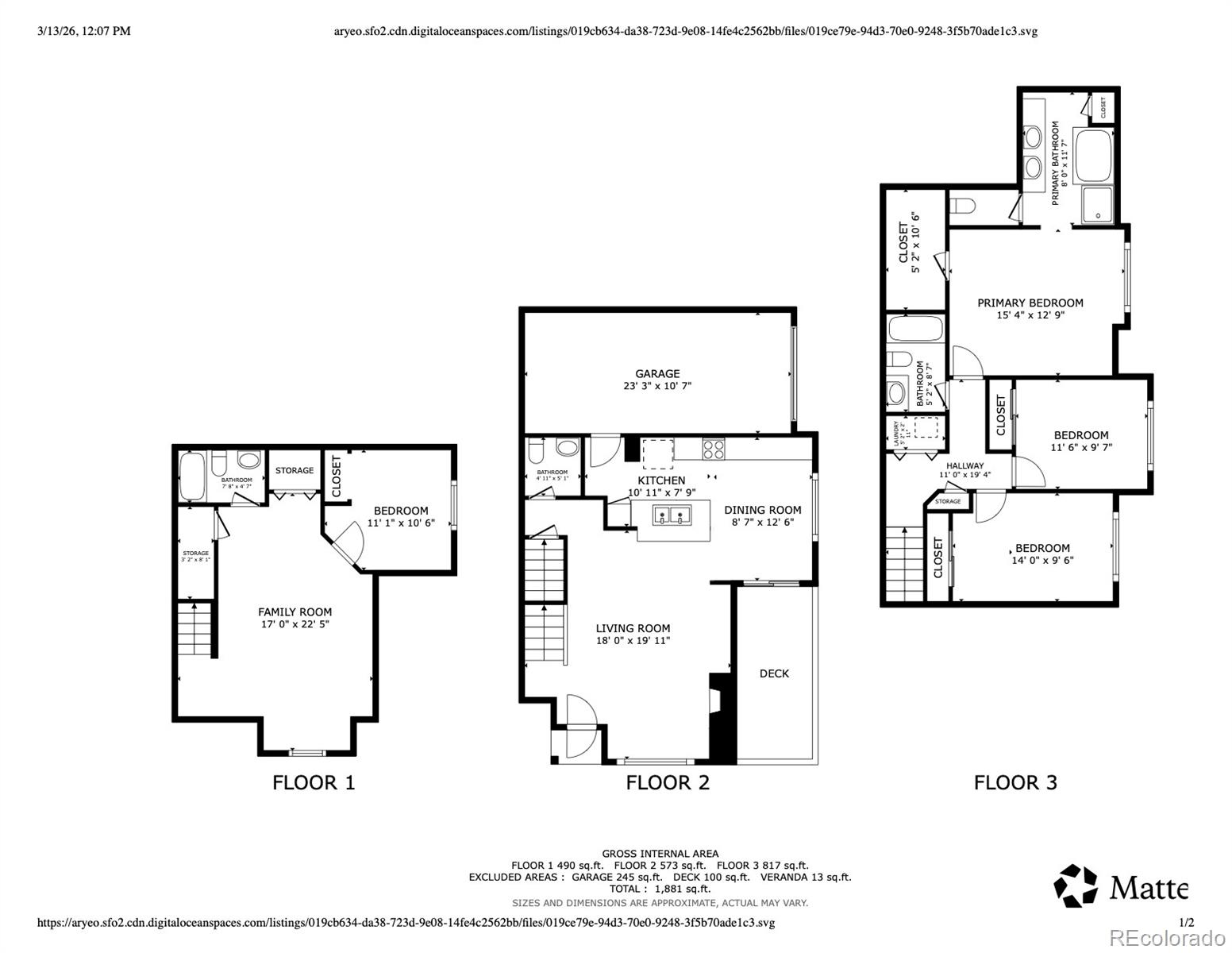 2805 Whitetail Circle Lafayette CO 80026