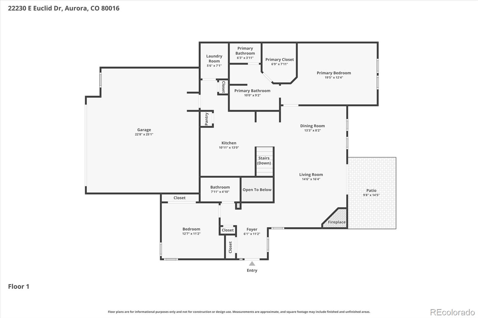22230 E Euclid Drive Aurora CO 80016