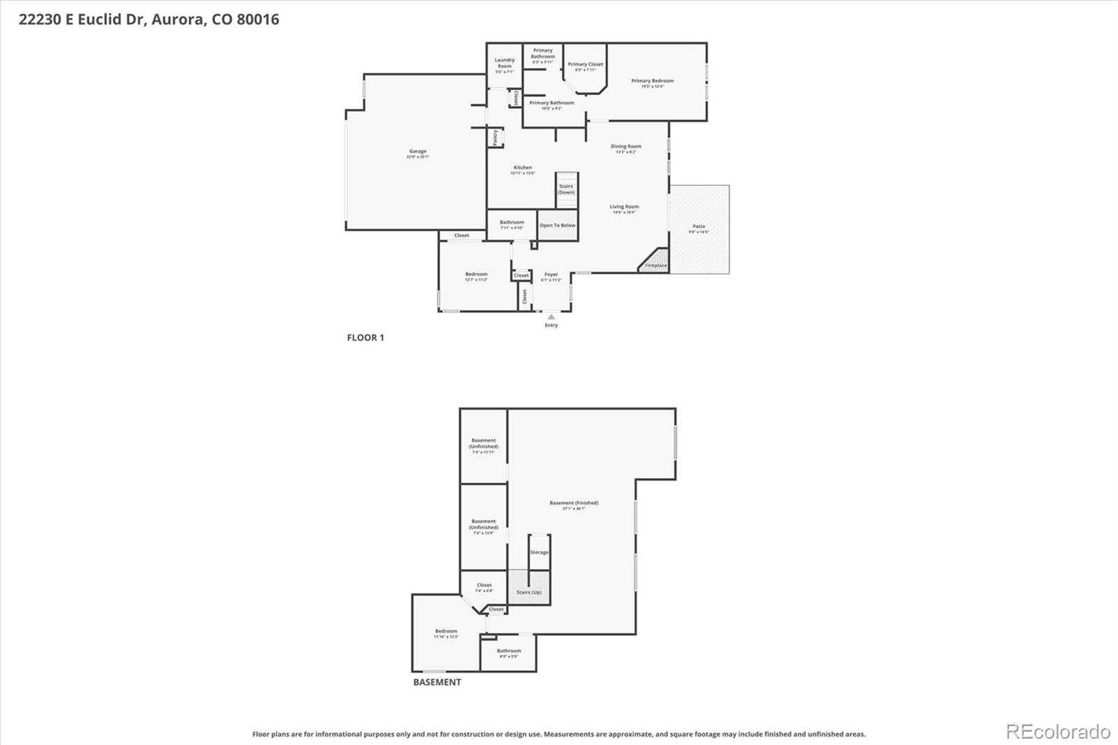 22230 E Euclid Drive Aurora CO 80016