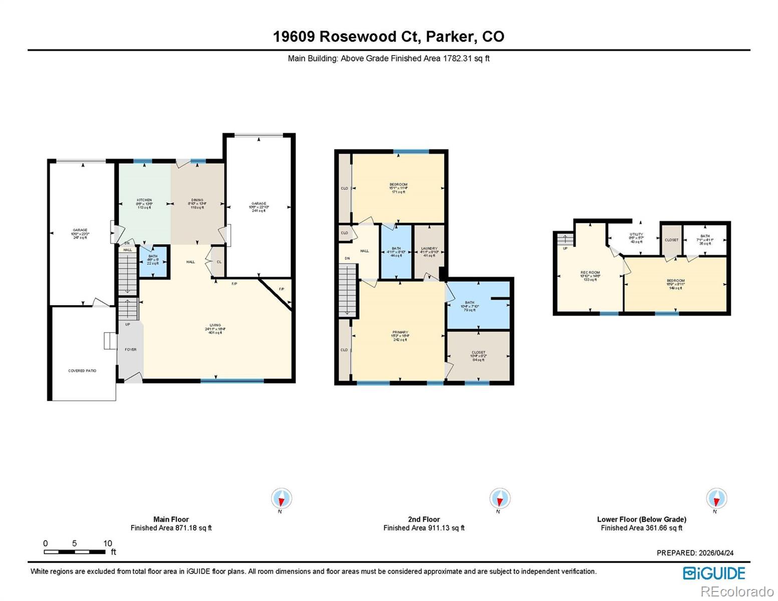 19609 Rosewood Court Parker CO 80138