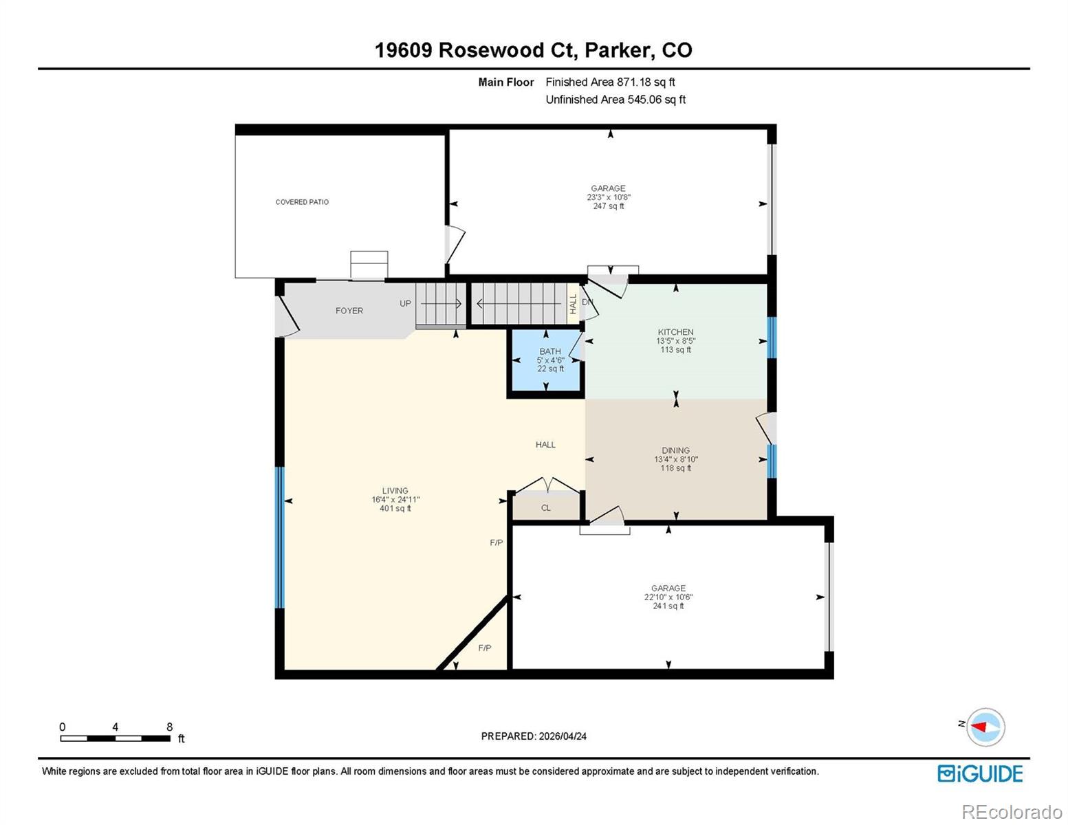 19609 Rosewood Court Parker CO 80138