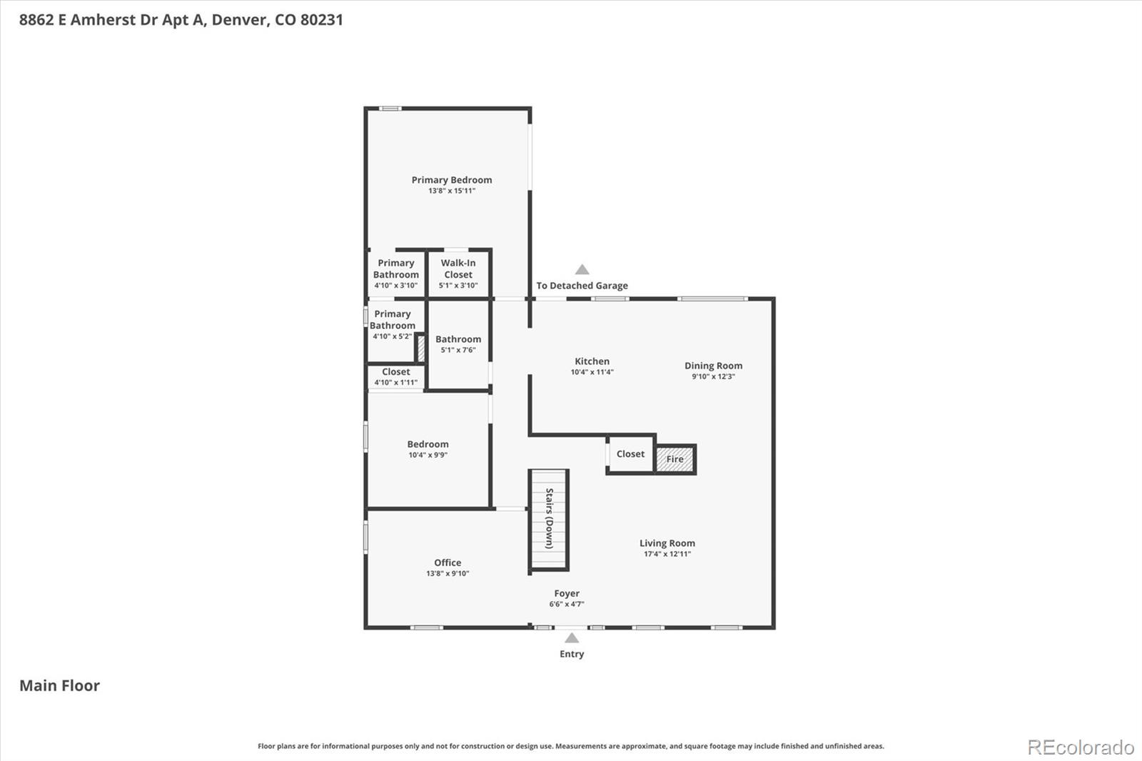8862 E Amherst Drive Denver CO 80231