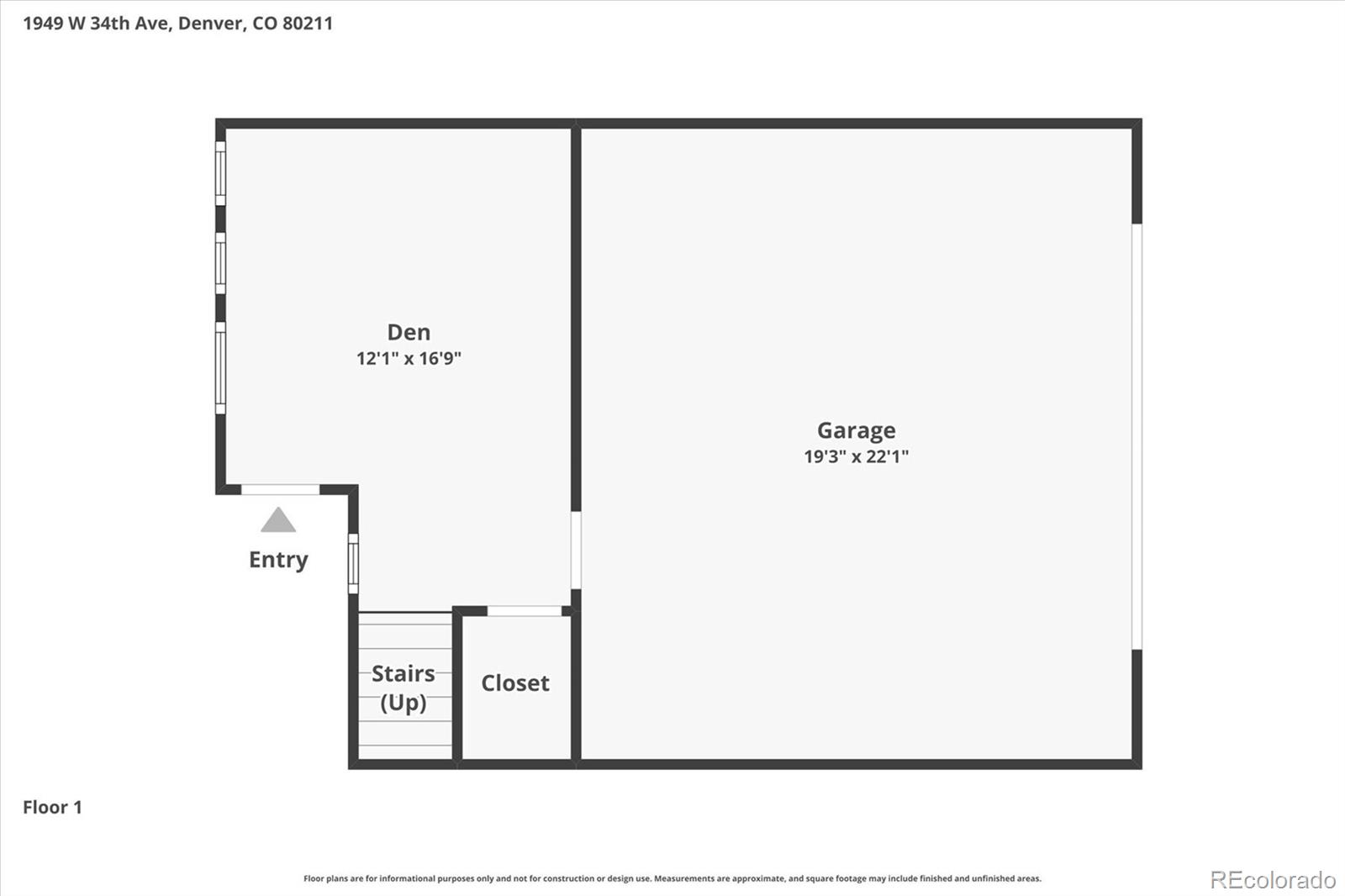 1949 W 34th Avenue Denver CO 80211