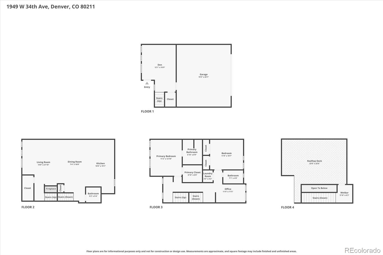 1949 W 34th Avenue Denver CO 80211