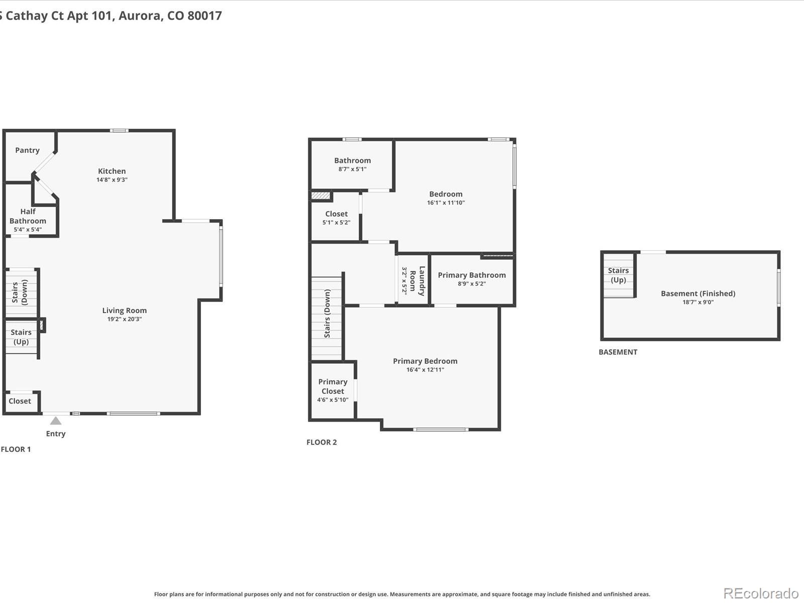 1362 S Cathay Court Aurora CO 80017