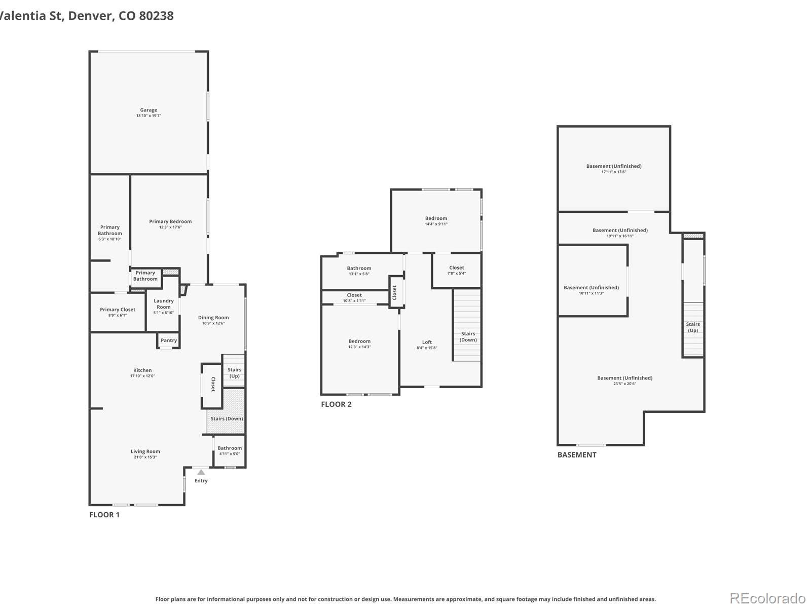 5547 Valentia Street Denver CO 80238