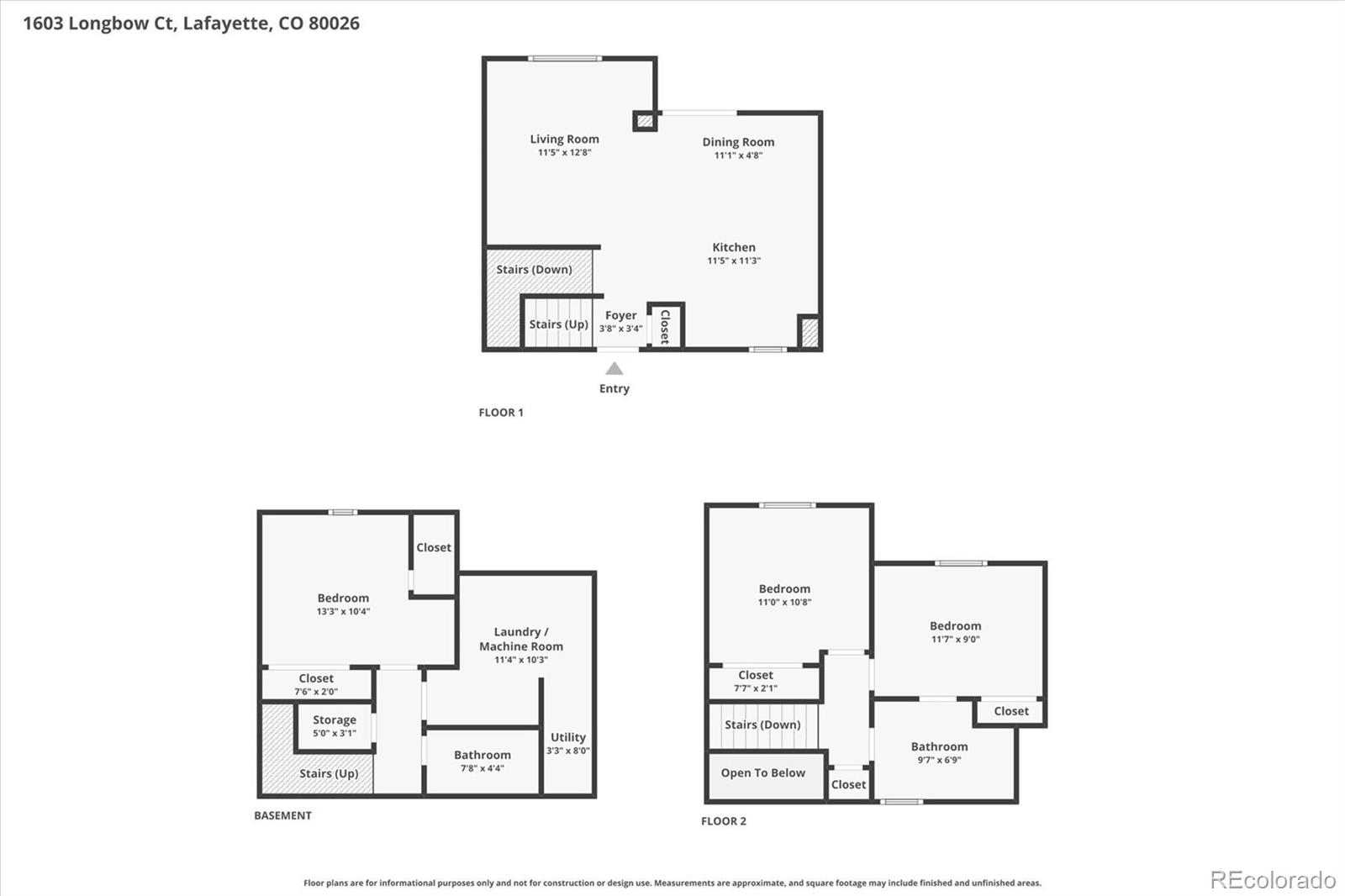 1603 Longbow Court Lafayette CO 80026