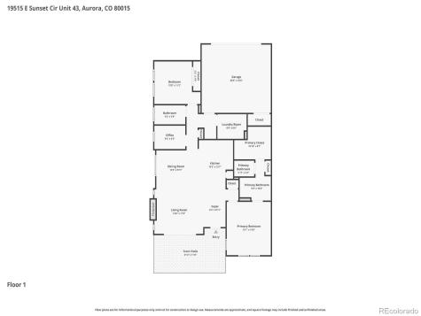 19515 E Sunset Circle Centennial CO 80015