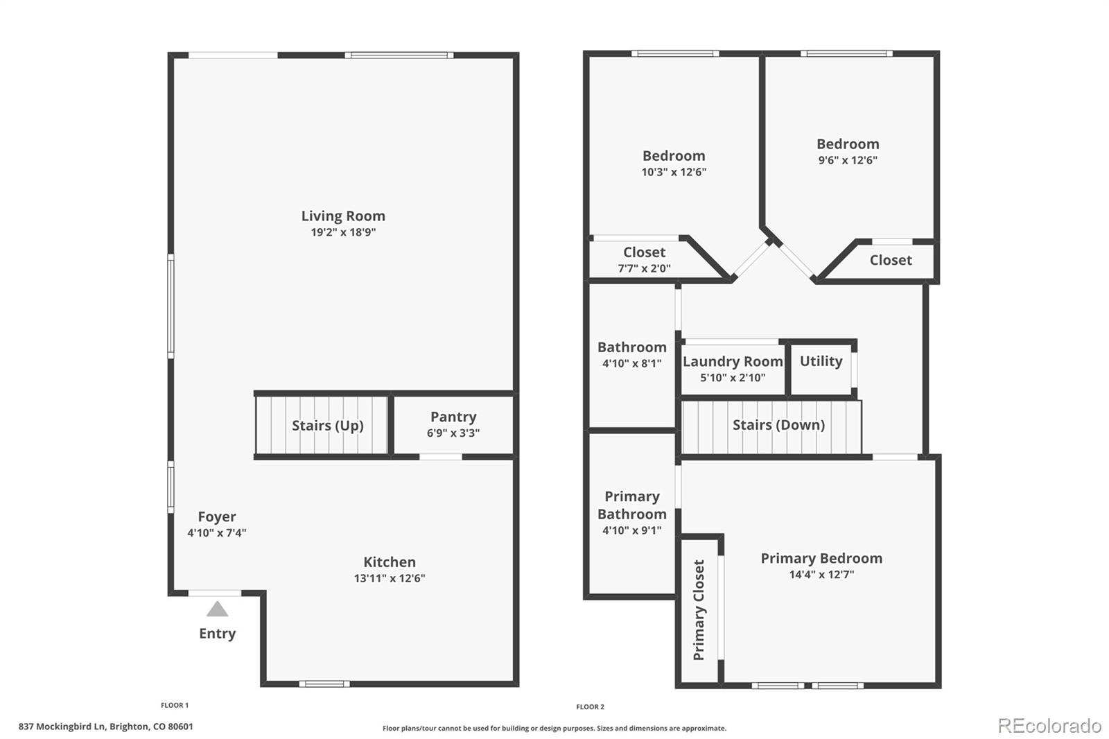 837 Mockingbird Lane Brighton CO 80601