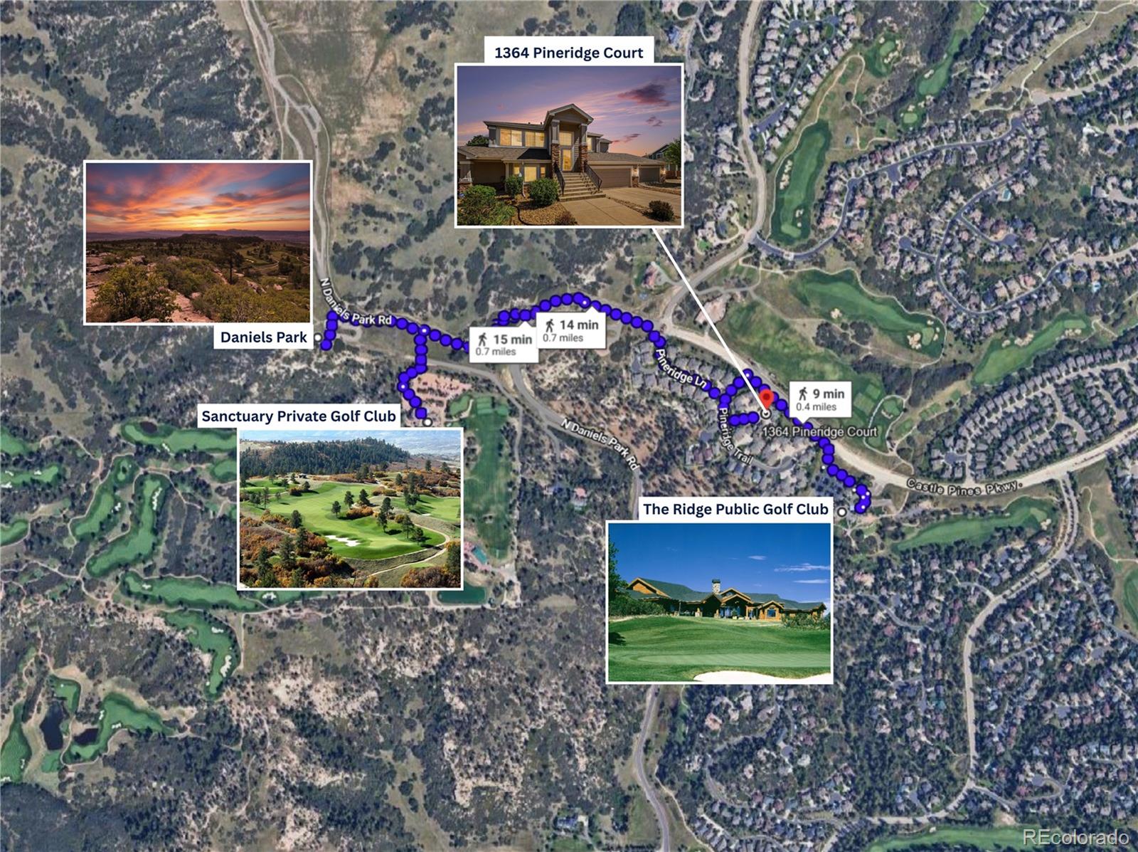 1364 Pineridge Court Castle Pines CO 80108