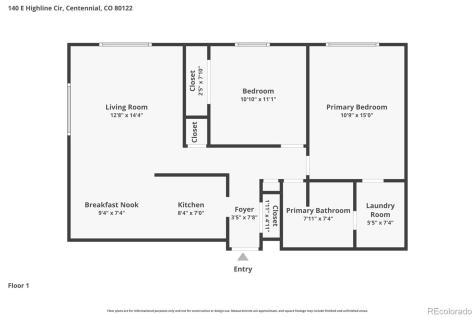 140 E Highline Circle Centennial CO 80122