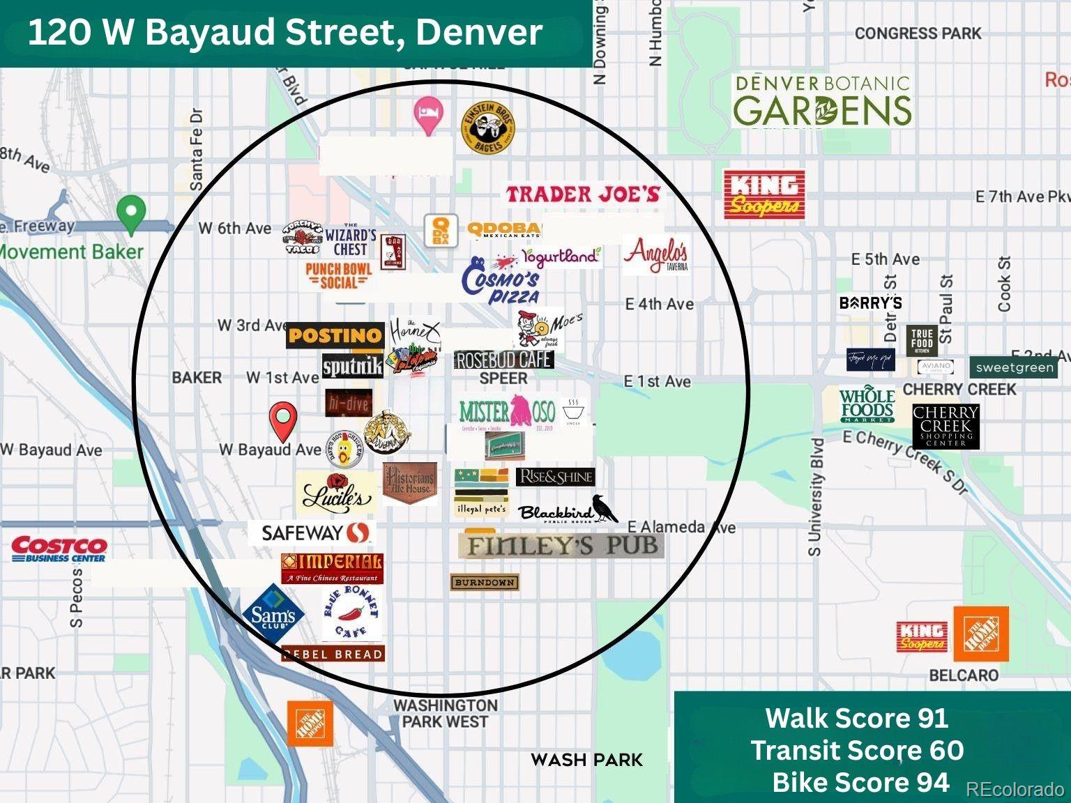 120 W Bayaud Avenue Denver CO 80223