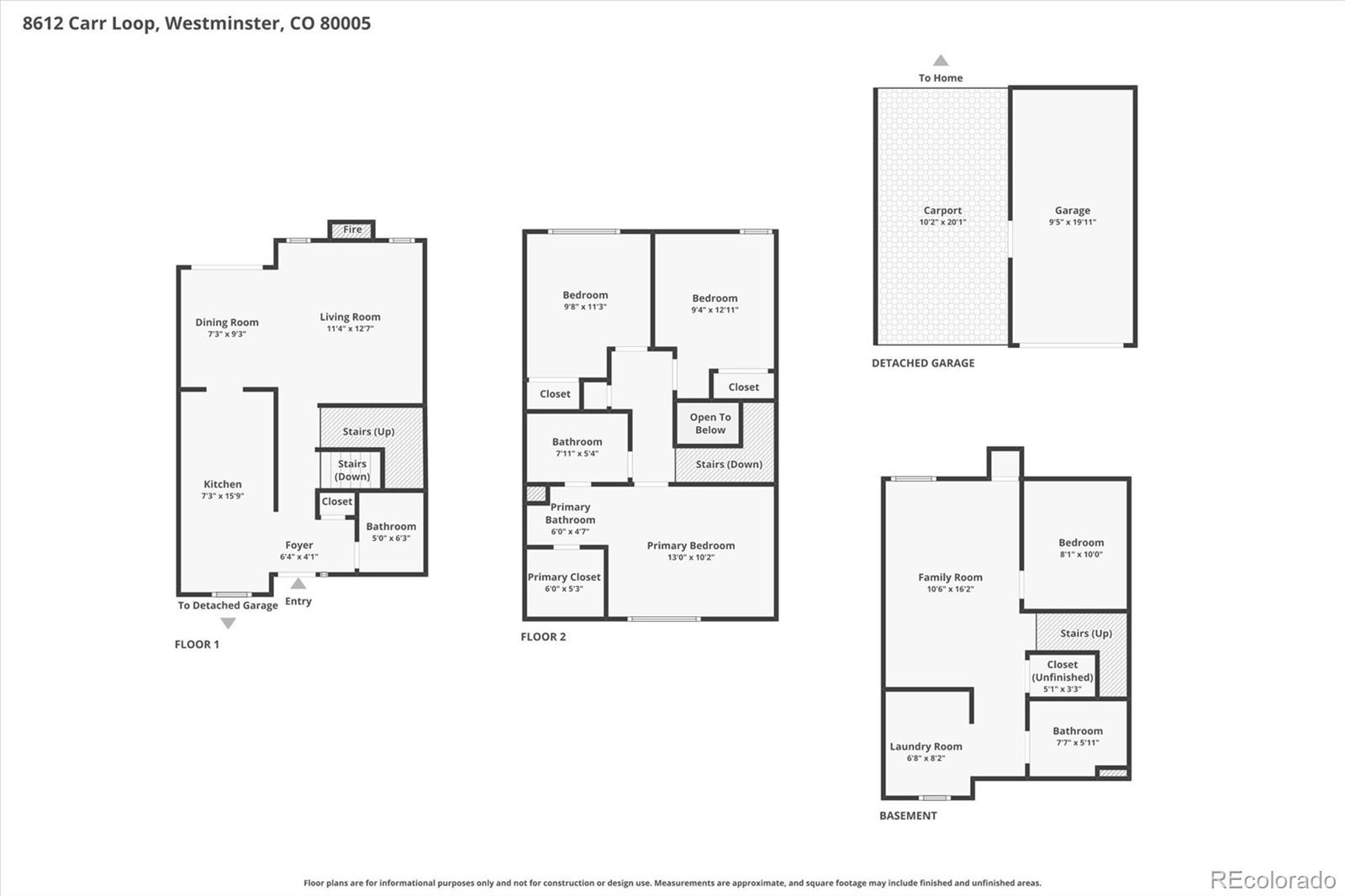 8612 Carr Loop Arvada CO 80005