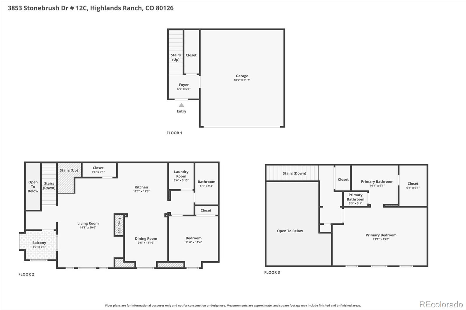 3853 Stonebrush Drive Littleton CO 80126