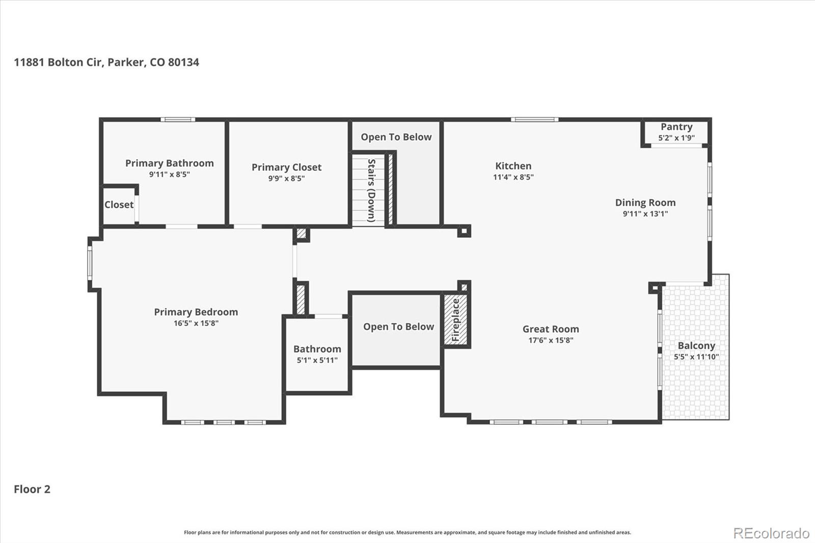 11881 Bolton Circle Parker CO 80134