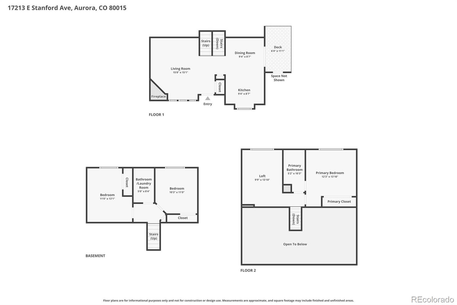 17213 E Stanford Avenue Aurora CO 80015