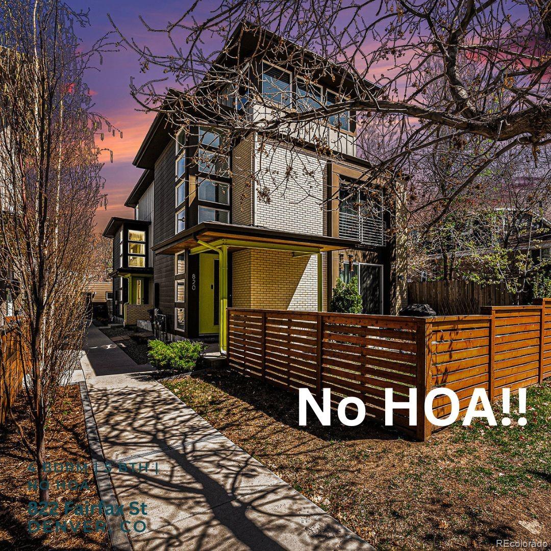 822 Fairfax Street Denver CO 80220