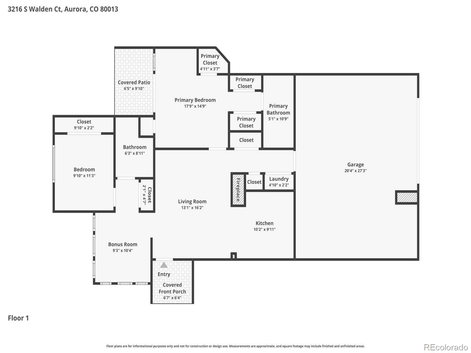 3216 S Walden Court Aurora CO 80013