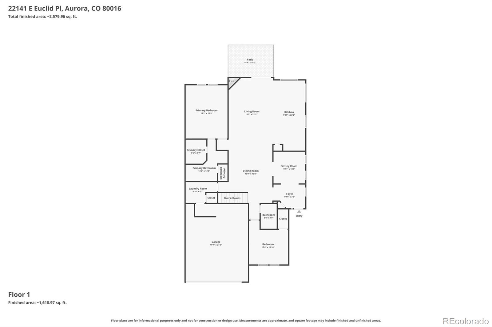 22141 E Euclid Place Aurora CO 80016
