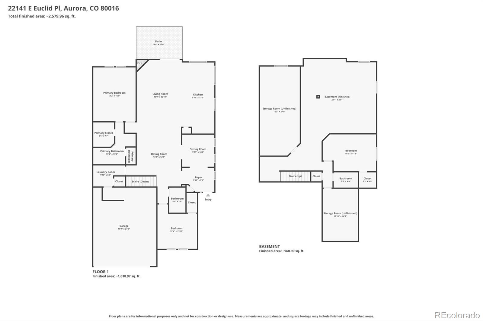 22141 E Euclid Place Aurora CO 80016