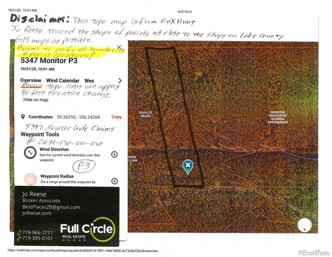 5347 Monitor Lode Claims Leadville CO 80461