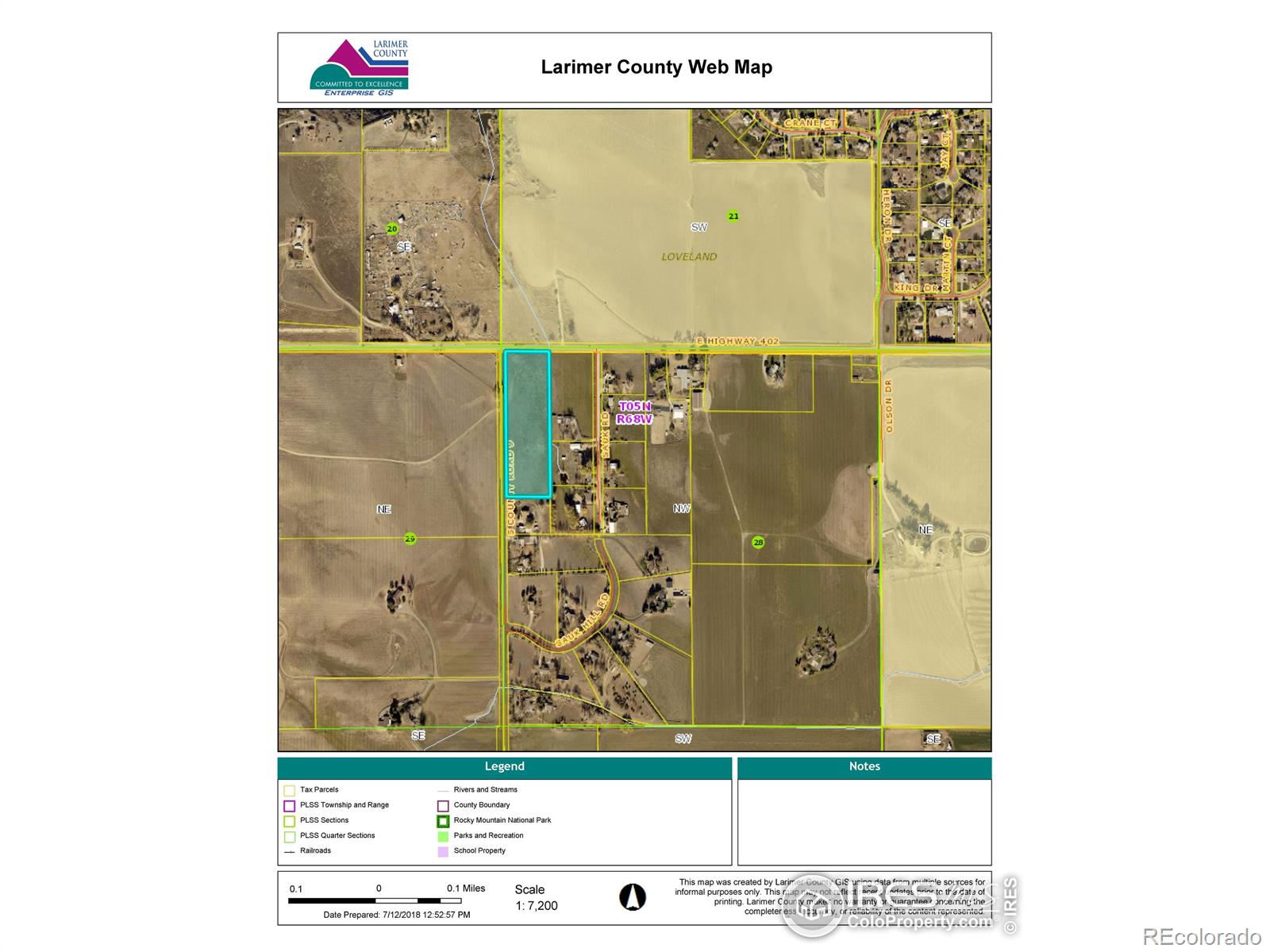 0 Highway 402 Loveland CO 80537
