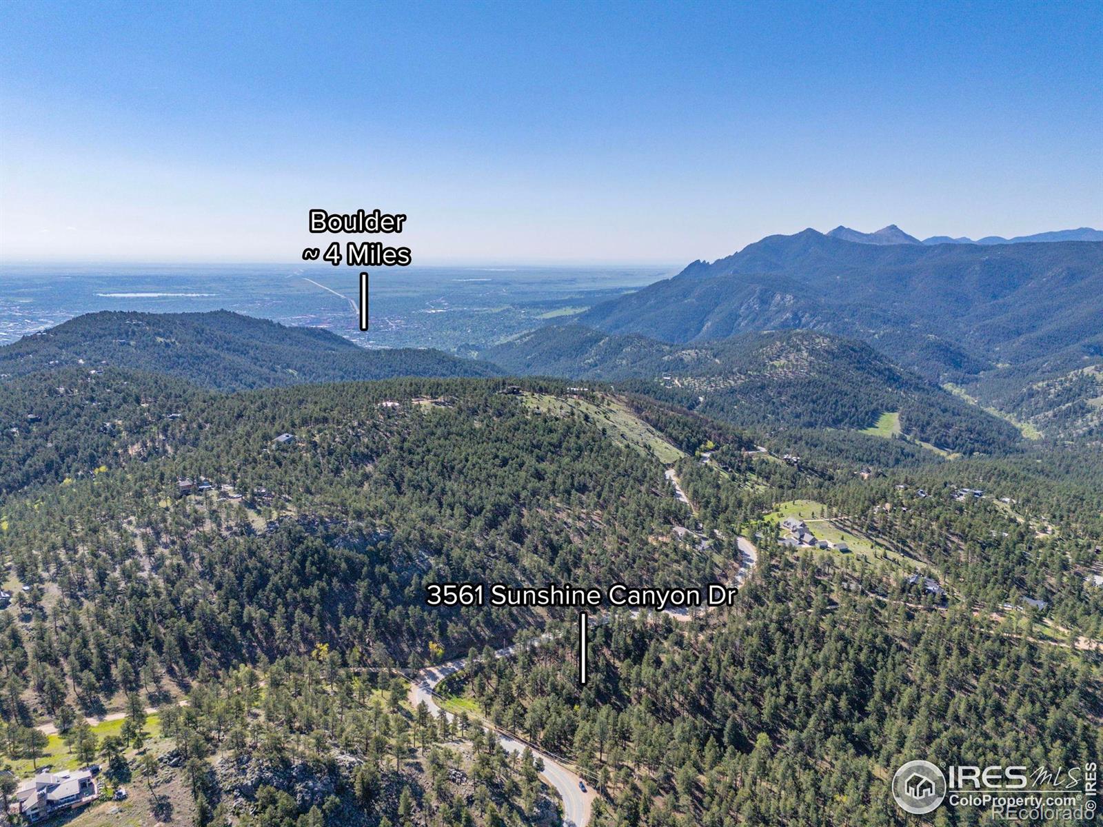 3561 Sunshine Canyon Drive Boulder CO 80302