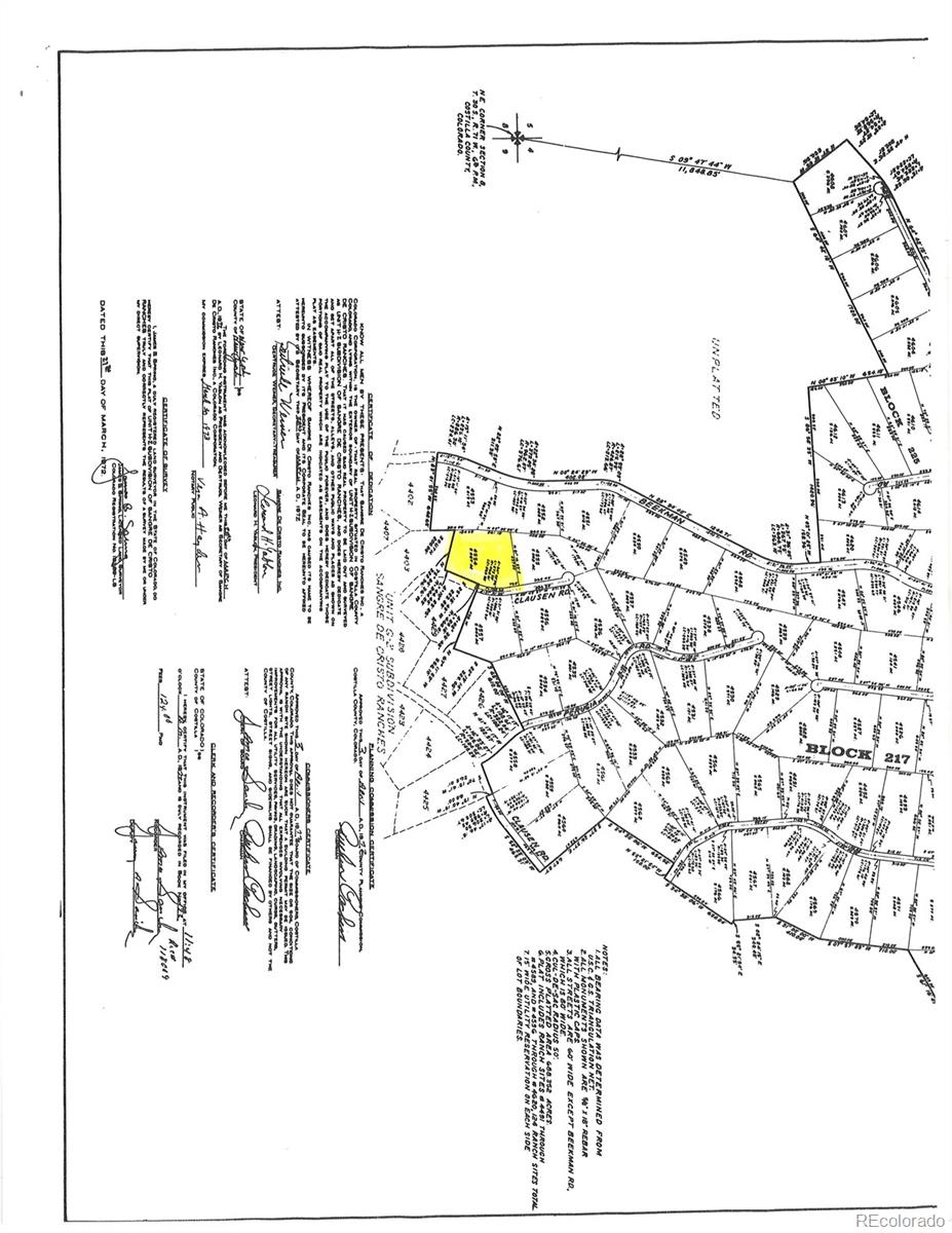 Lot 4554 Clausen Road Fort Garland CO 81133