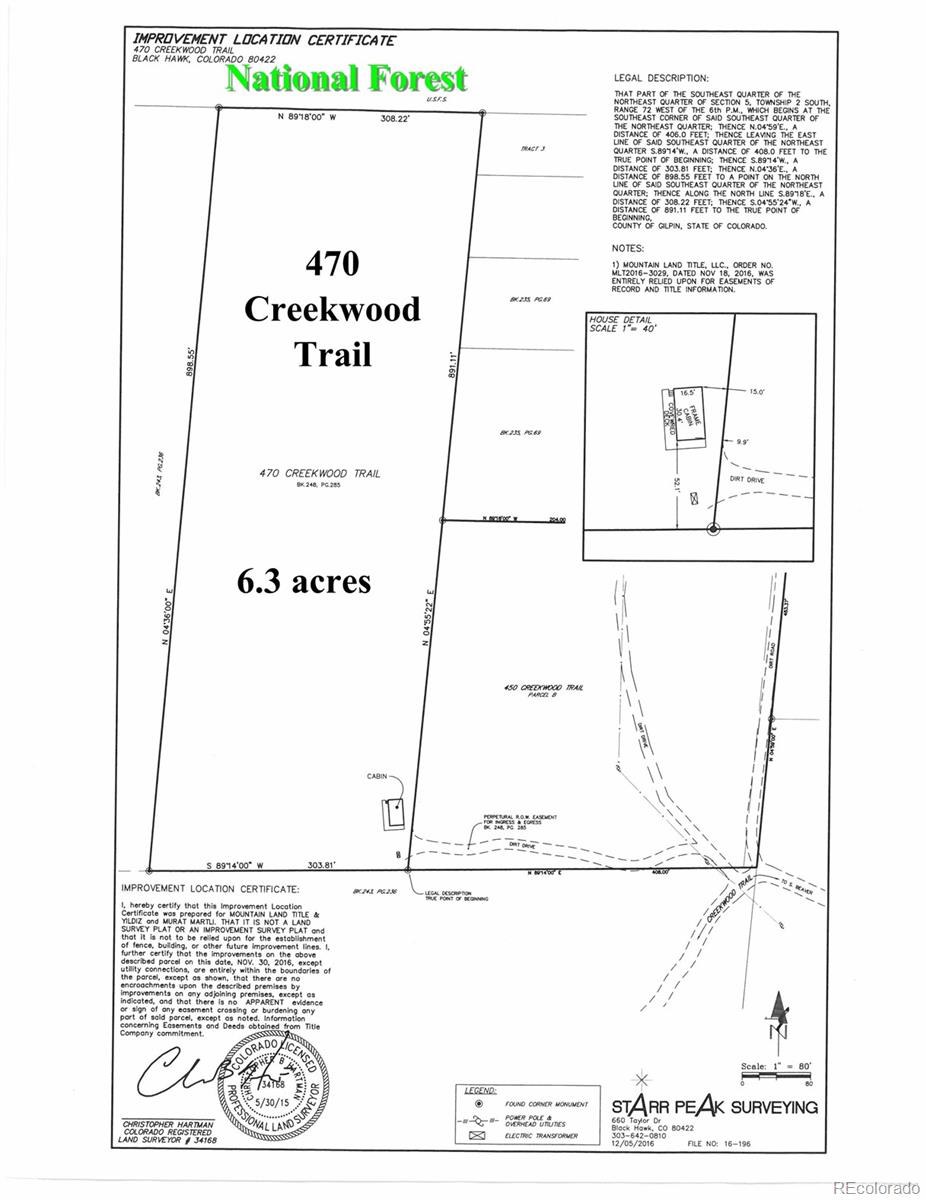 470 Creekwood Trail Black Hawk CO 80422