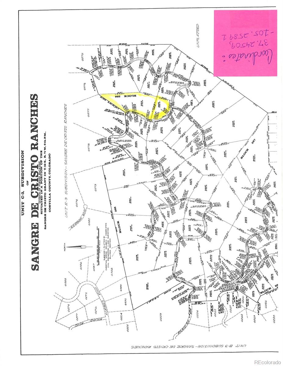 Lot's 6414 & 6415 Bronfman Road Fort Garland CO 81133