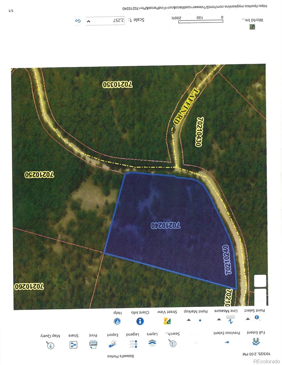 Lot's 6414 & 6415 Bronfman Road Fort Garland CO 81133