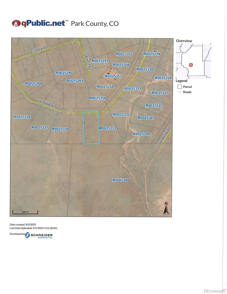 00000 Kiowa Road Hartsel CO 80449