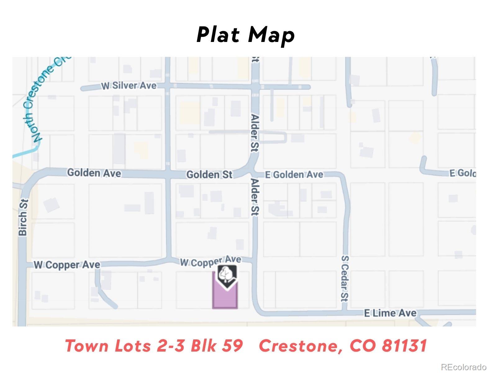 Lots 2-3 Blk 59 Crestone CO 81131