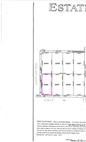 00 Chickasaw Road Hartsel CO 80449
