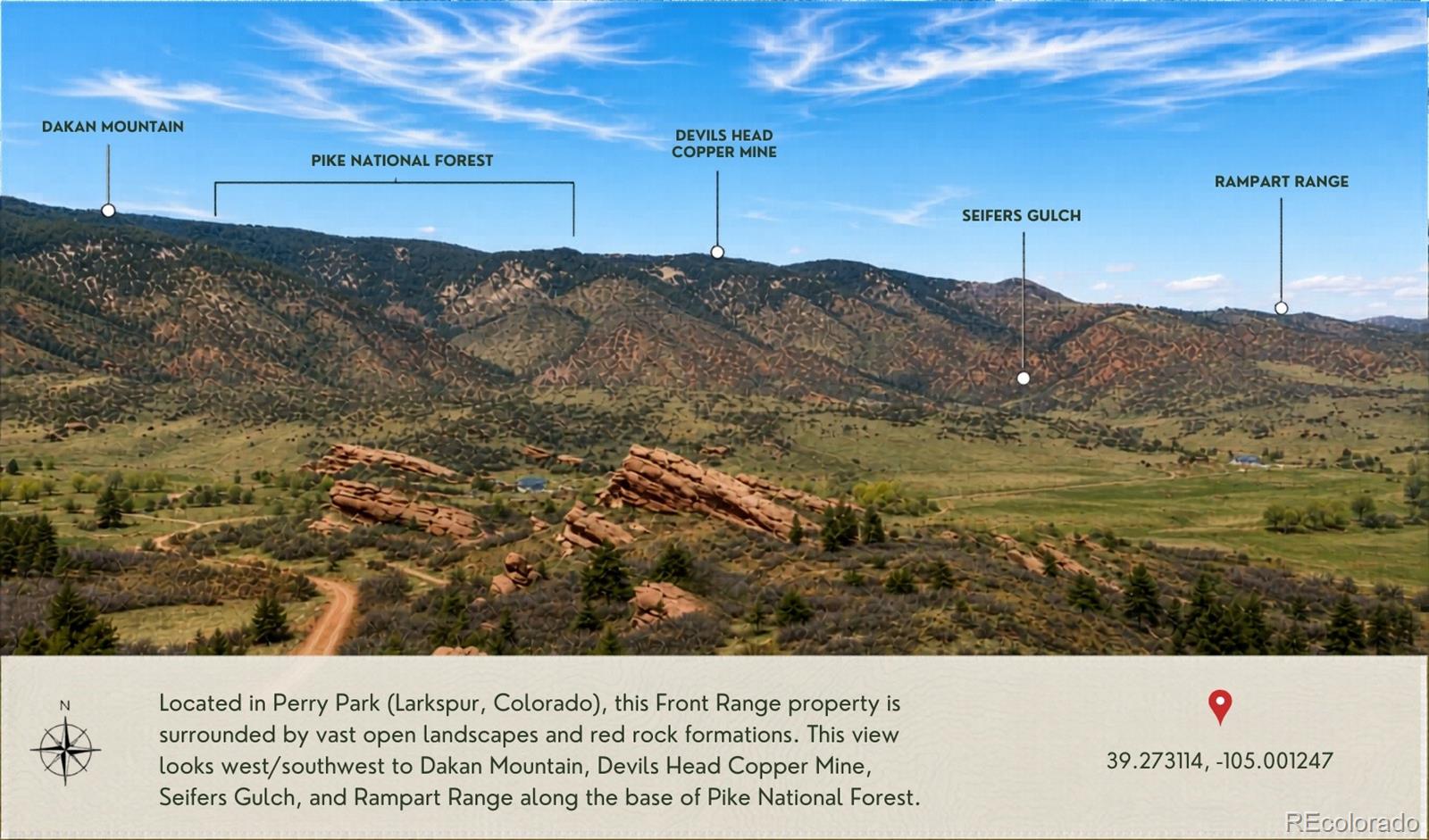 6128 Columbine Court Larkspur CO 80118