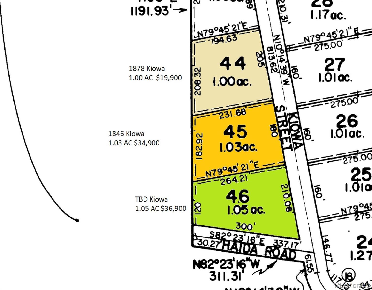 1878 Kiowa Street Como CO 80432