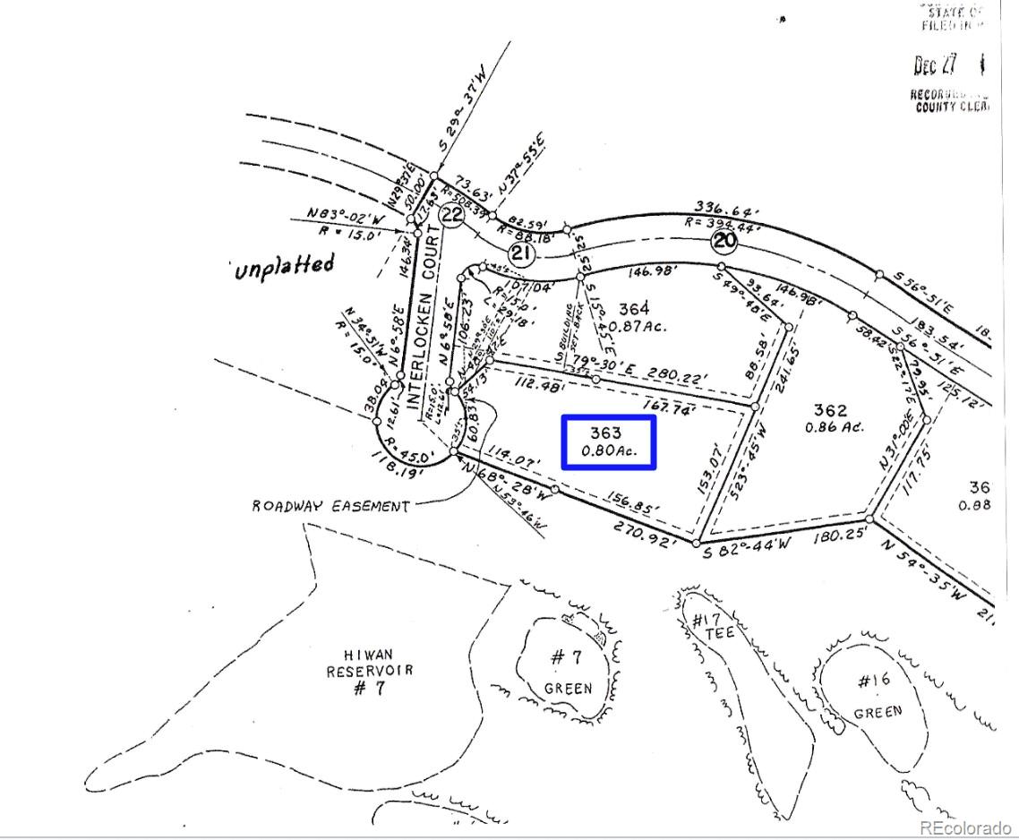 Lot 363 Interlocken Court Evergreen CO 80439