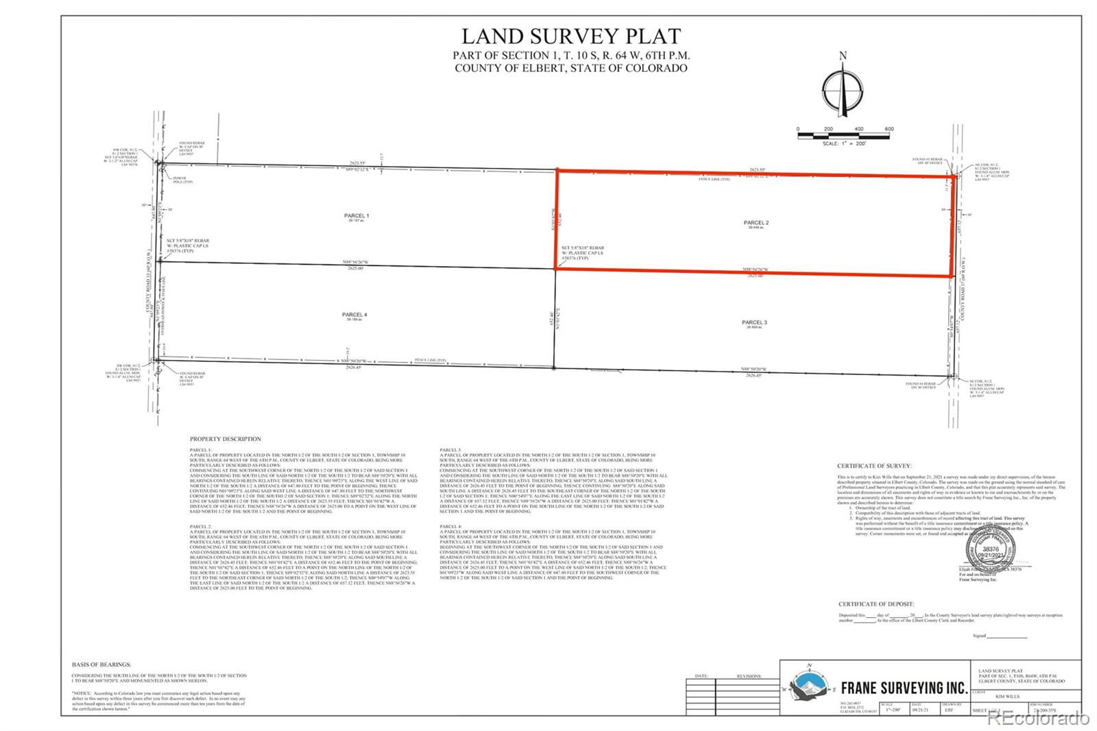Lot 2 County Road 37 Elbert CO 80106