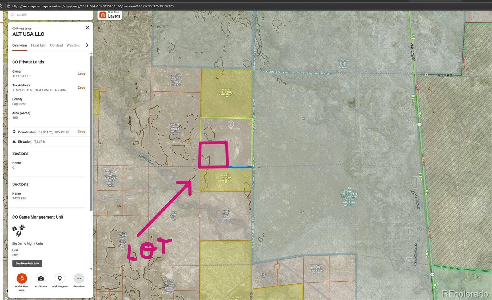 333 County Road 59 Center CO 81125