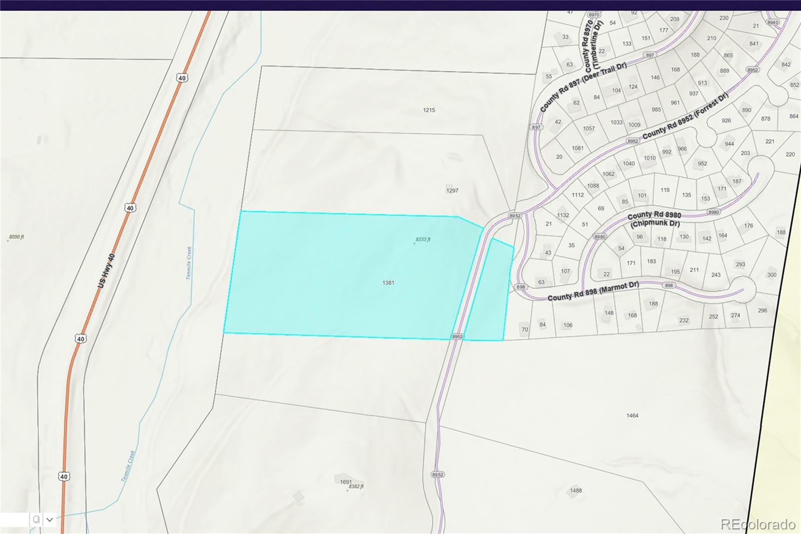 1381 GCR 8952/ten Mile Creek Drive Granby CO 80446