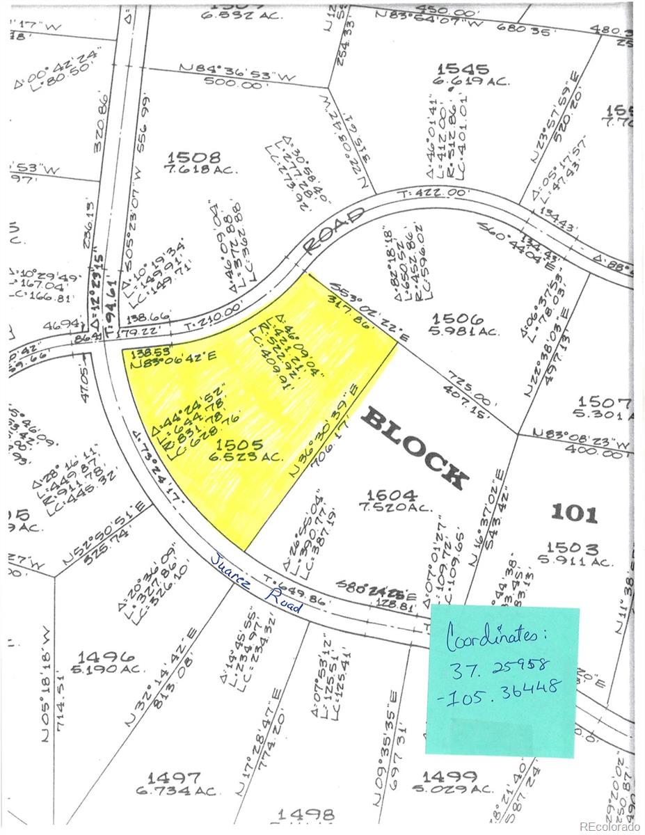 Lot 1505 Juarez & Dunn Road San Luis CO 81152
