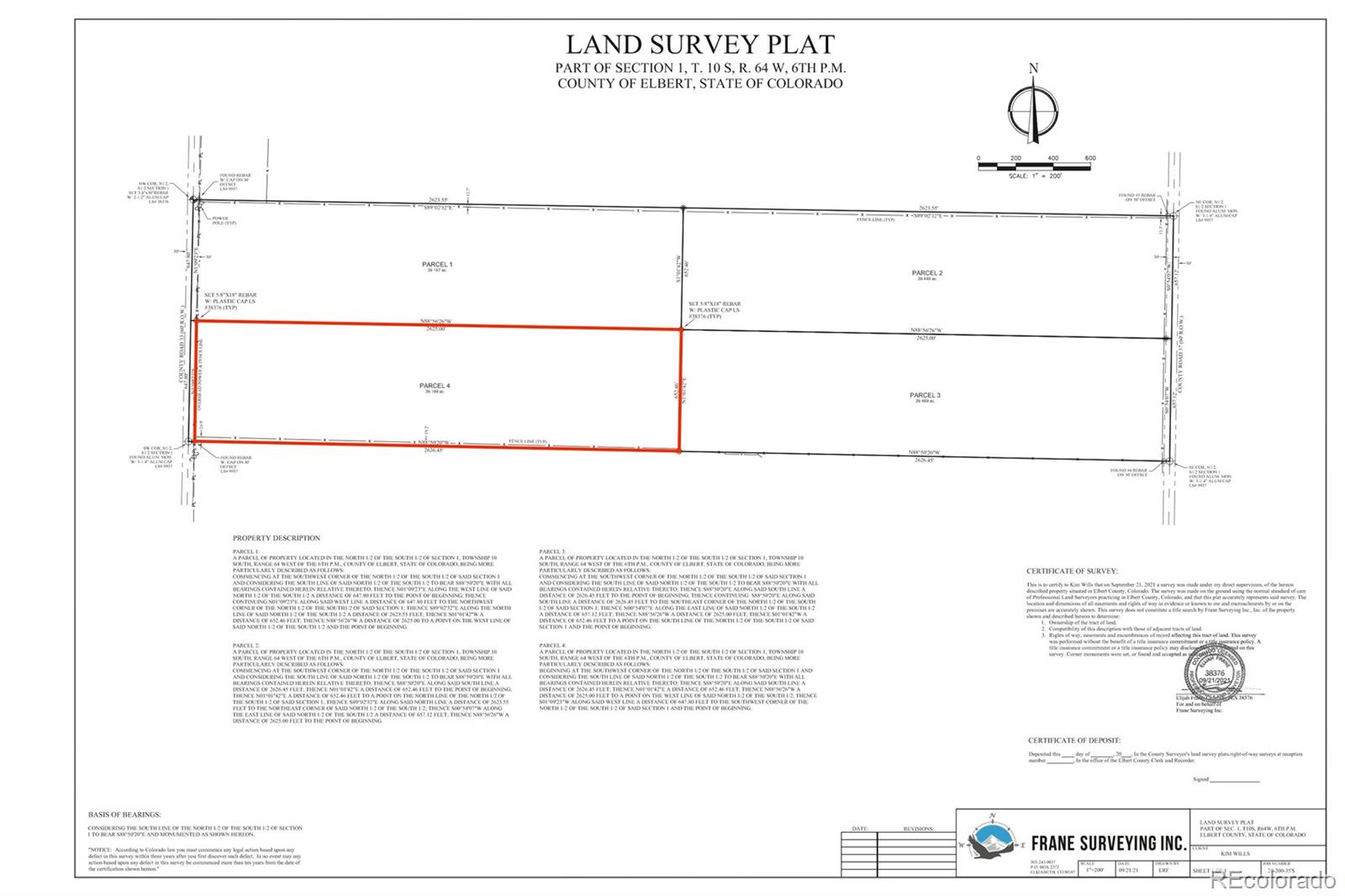 Parcel 4 County Road 33 Elbert CO 80106